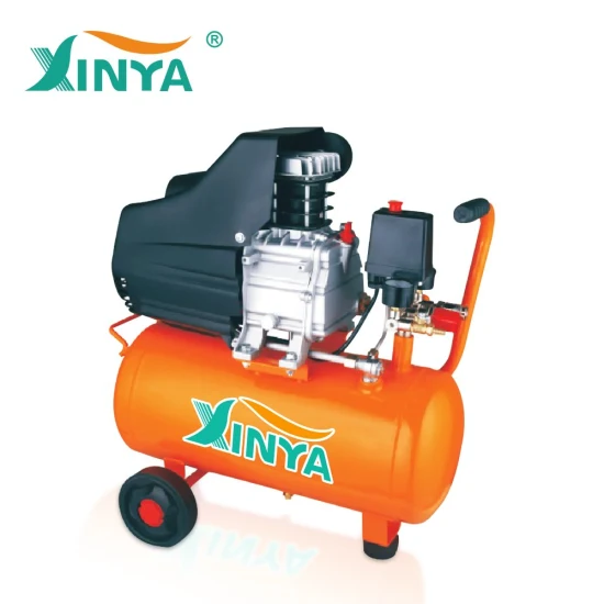 Xinya 1.5HP 2.0HP 20L 24L 50L Bm 42mm 47mm 48mm Precio del compresor de aire de accionamiento directo eléctrico portátil más barato